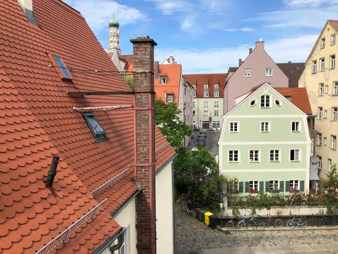 Lägenhet City Center Retreat Mitten In Augsburg Tyskland
